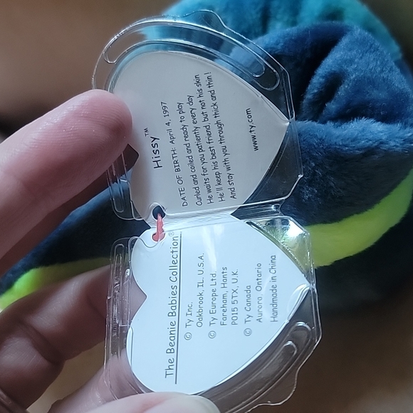 TY Snake & Frog Beanies Set - Picture 6 of 6